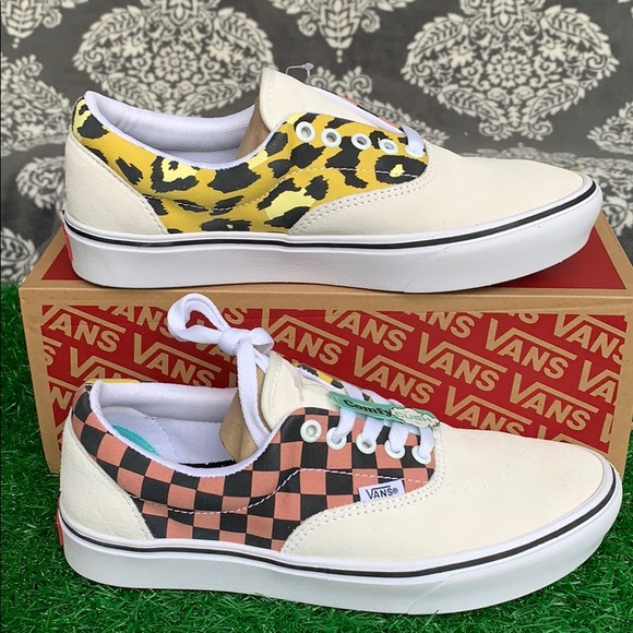 VANS COMFYCUSH ERA MIXED MEDIA WHITE/MULTI WMNS - Picture 6 of 16